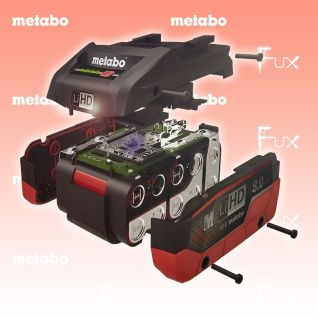 Metabo Basis-Set 2 x LiHD  8,0 Ah ASC 290 + metaBox 145