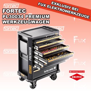 fortec Werkzeuge PL30034 Premium Werkstattwagen 706 - tlg.