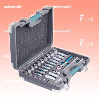 Technocraft Silverline Steckschlüsselsatz 3/8"