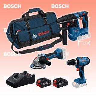 Bosch Professional 3 tlg. Combo Kit 18V GSB, GBH, GWS